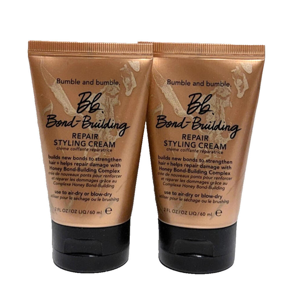 2 X BUMBLE & BUMBLE Bb Bond Building Repair Styling Cream 2oz/60ml Each NEW